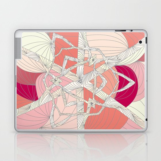 Kaleidoscope Rose Laptop & iPad Skin
