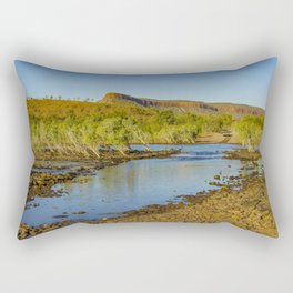 Pentecost River Crossing Rectangular Pillow