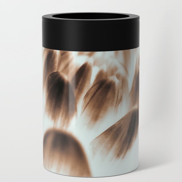 Chocolate Brown Dahlia Can Cooler