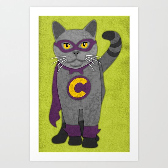 Cat Art Print