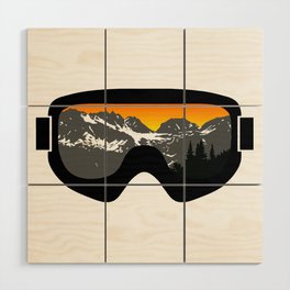 Sunset Goggles 2 | Goggle Designs | DopeyArt Wood Wall Art