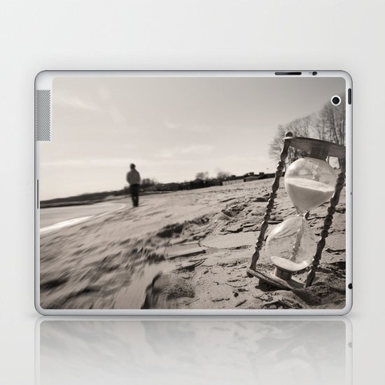 “Our memories of the ocean will linger on, long after our footprints in the sand are gone.” Laptop & iPad Skin
