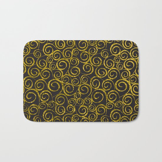 Festive curves Bath Mat