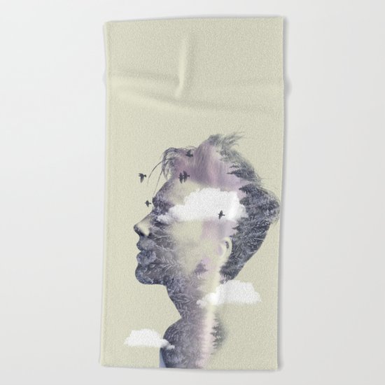 Nature on my mind Beach Towel