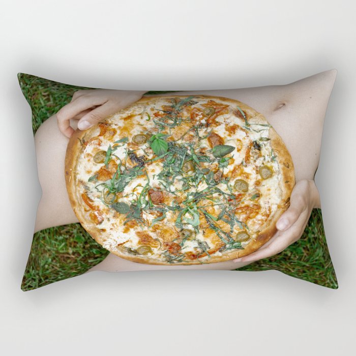 Pizzaland Rectangular Pillow