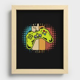 I Don't Always Play Video Games Recessed Framed Print