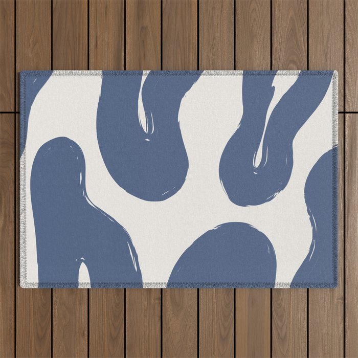 Nordic Shapes Minimal Outdoor Rug