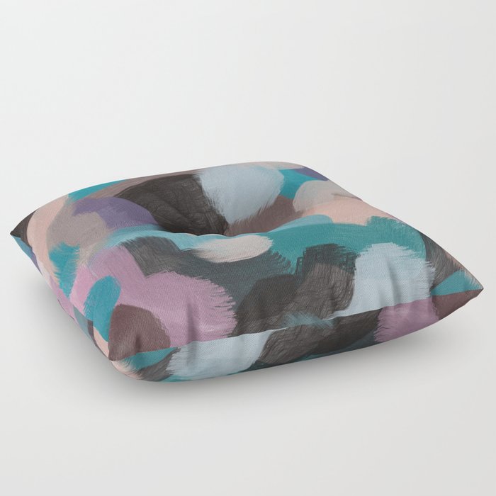 Color pastel abstract Floor Pillow