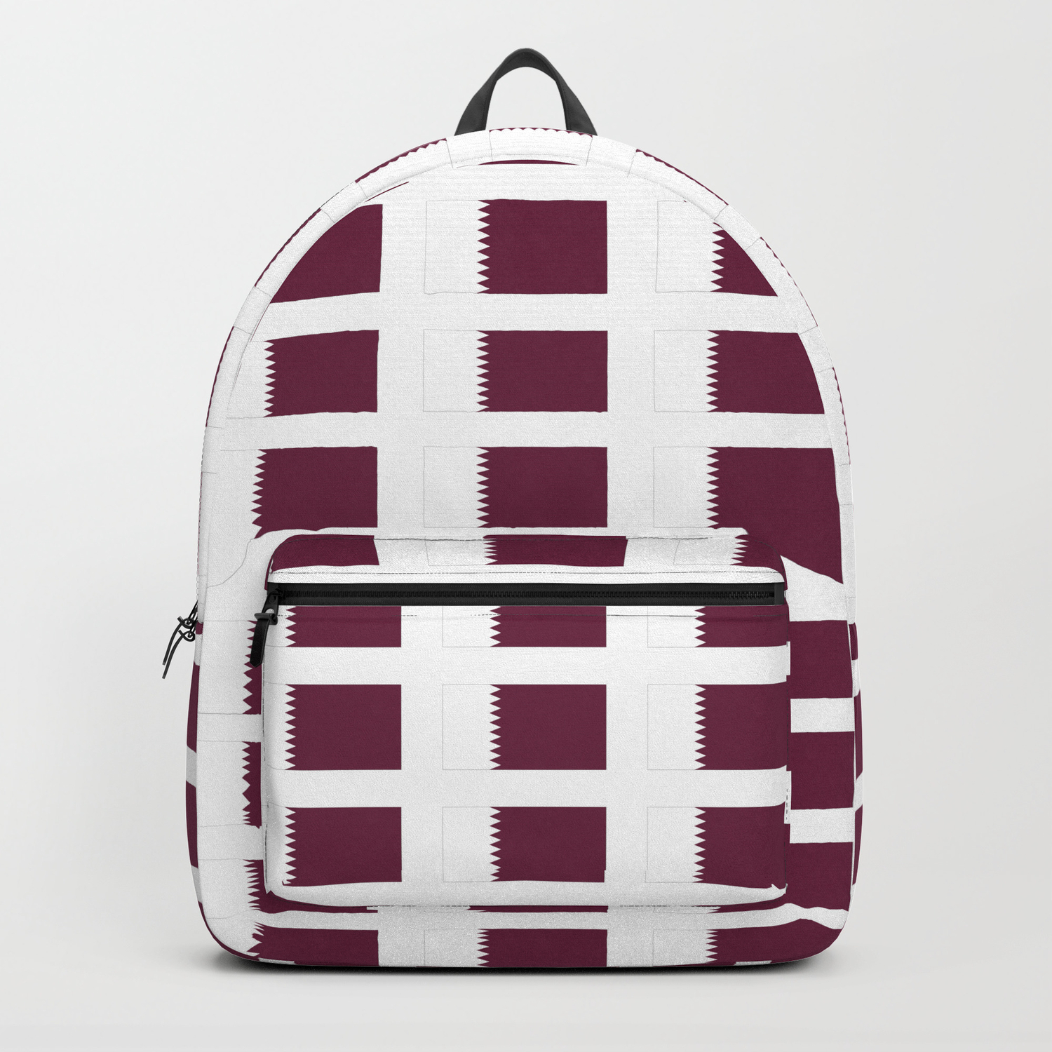 Flag Of Qatar Qatar Qatari Doha Al Khawr الدوحة Backpack By Oldking Society6