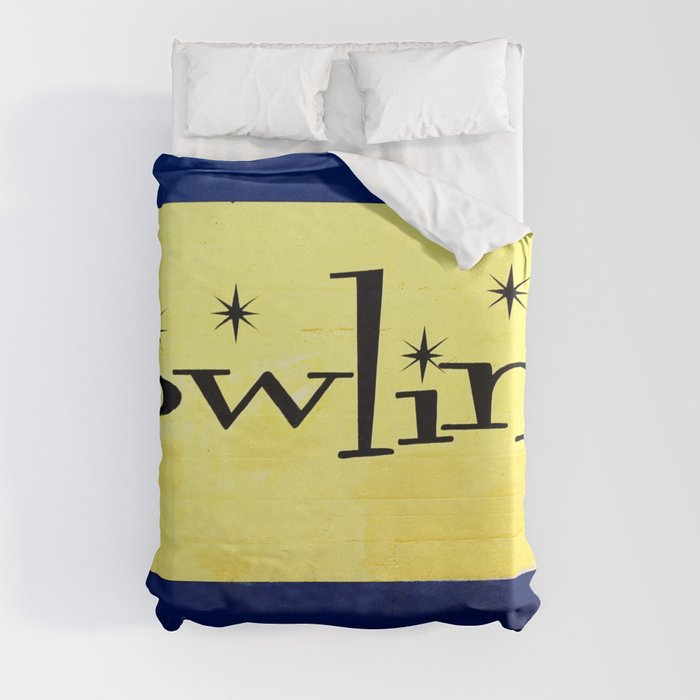 Bowling Duvet Cover