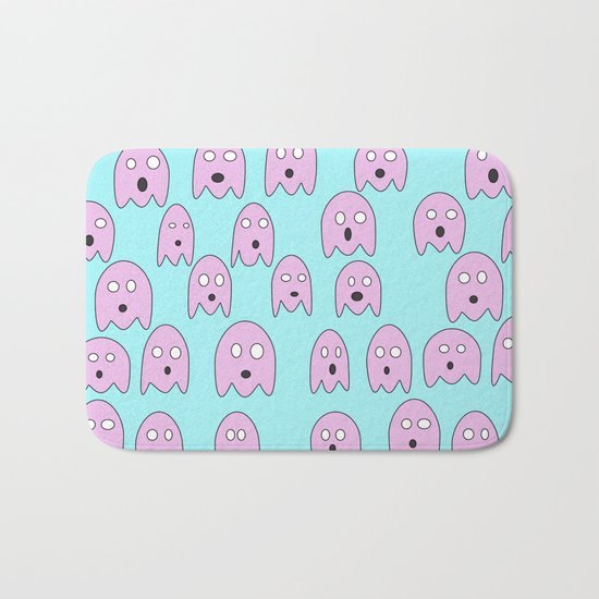 Ghost Invaders Bath Mat