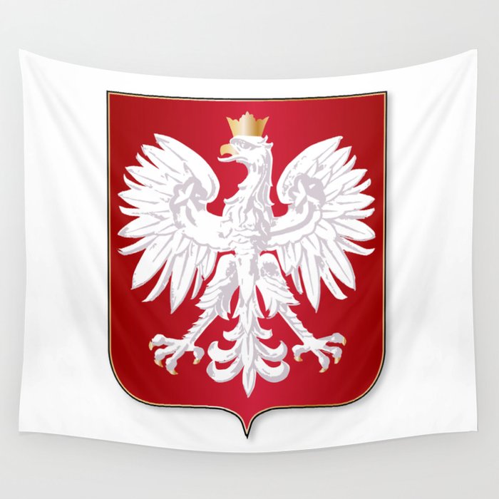 Polish Crest Wall Tapestry