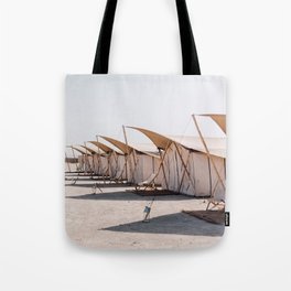 Glamping at Terre des Etoiles in the Agafay Desert, Morocco | Moroccan travel photography Tote Bag