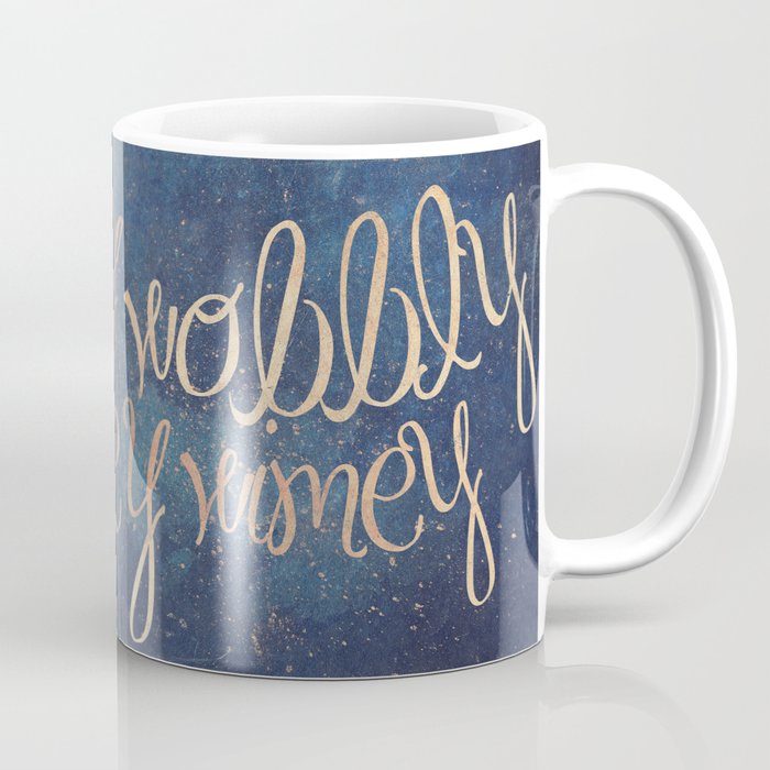Wibbly wobbly (Doctor Who quote) Coffee Mug by martalemon | Society6