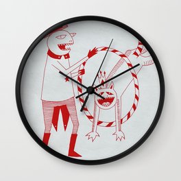If it's a Circus Then Act Like it's a Circus Wall Clock