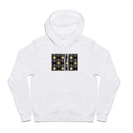Sexy and Sultry Art Deco Geometric Pattern Hoody