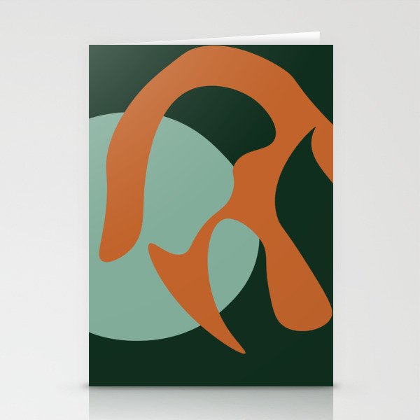 11   Abstract Digital Shapes 211212 Minimal Art  Stationery Cards