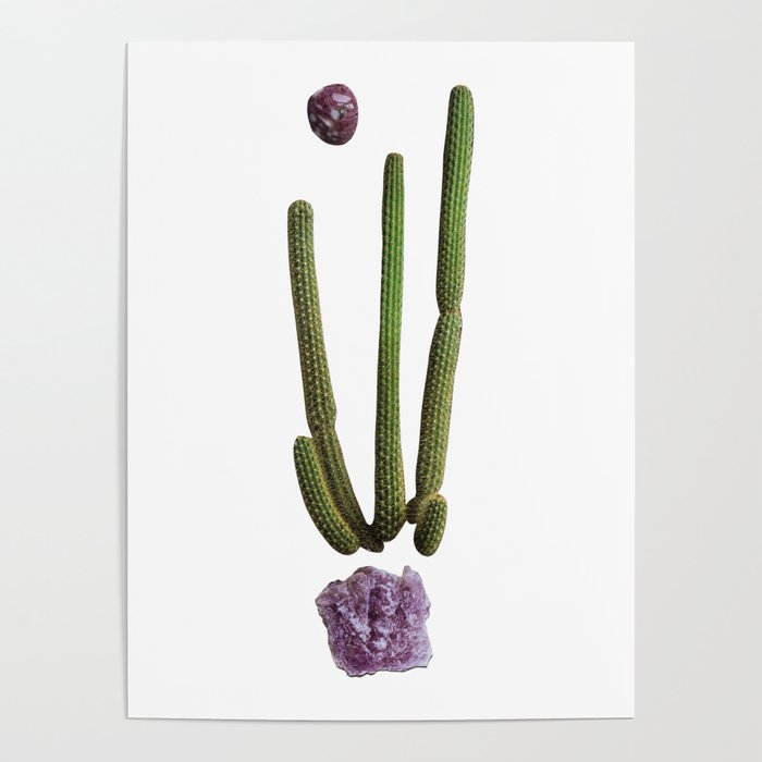 CRYSTAL CACTUS  Poster