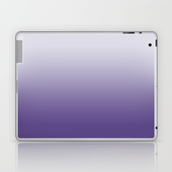 Ombre Ultra Violet Gradient Motif Laptop & iPad Skin