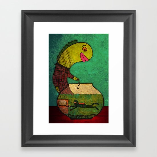 one lost soul Framed Art Print