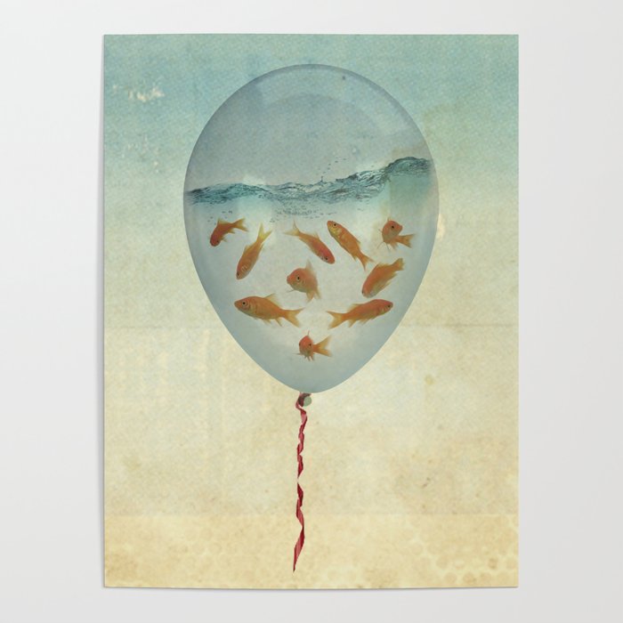 balloon fish 03 Poster