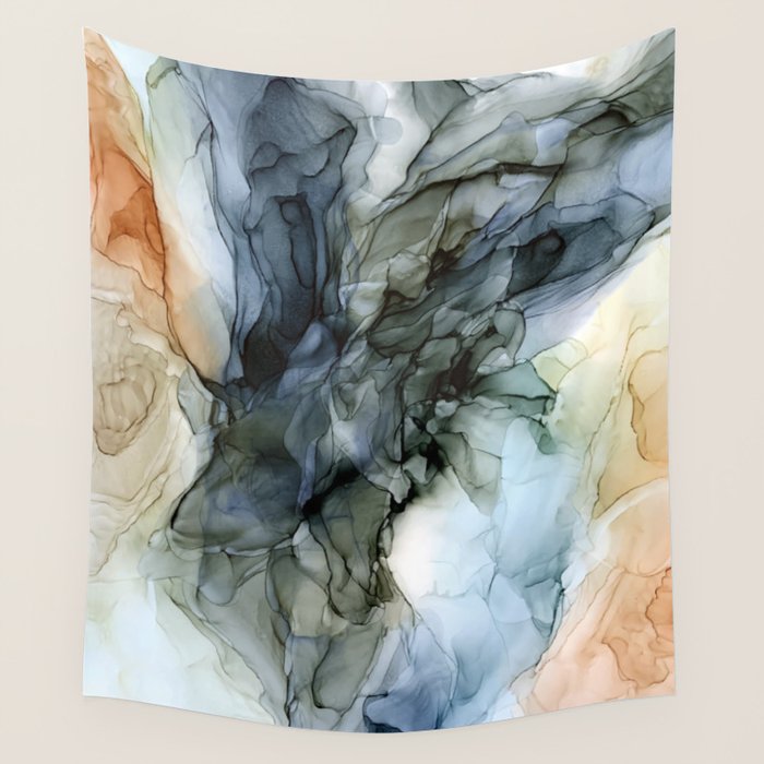 Southwestern Desert Abstract Landscape Inspired Wall Tapestry By Elizabethschulz Society6