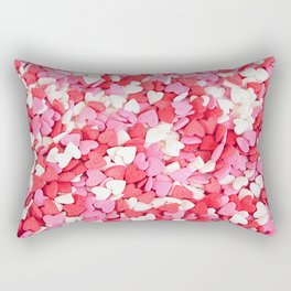 Heart Sprinkles | Sweets Rectangular Pillow