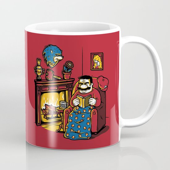 A Quiet Evening at Home Mug