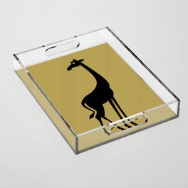 Angry Animals: giraffe Acrylic Tray