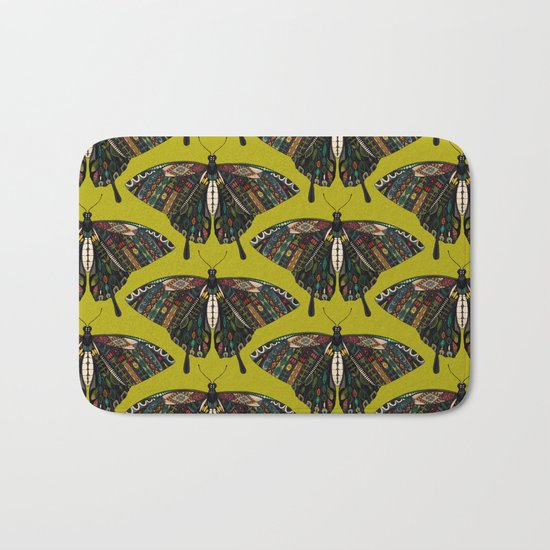 swallowtail butterfly citron Bath Mat
