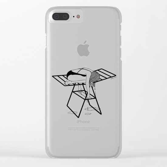 Dry Your Tears Clear iPhone Case