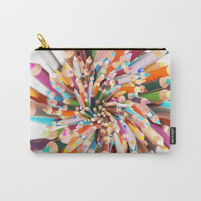 Pencil Kaleidoscope Carry-All Pouch