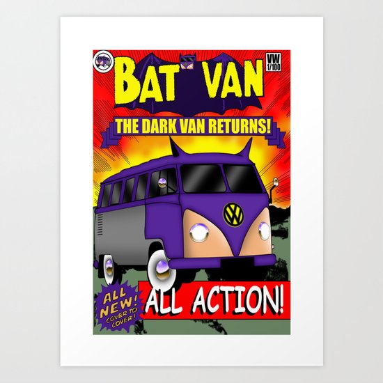 Batvan Art Print