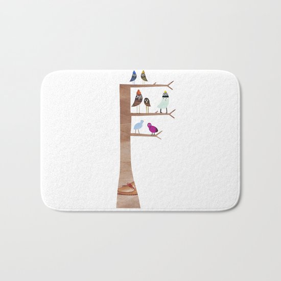 Birds Bath Mat