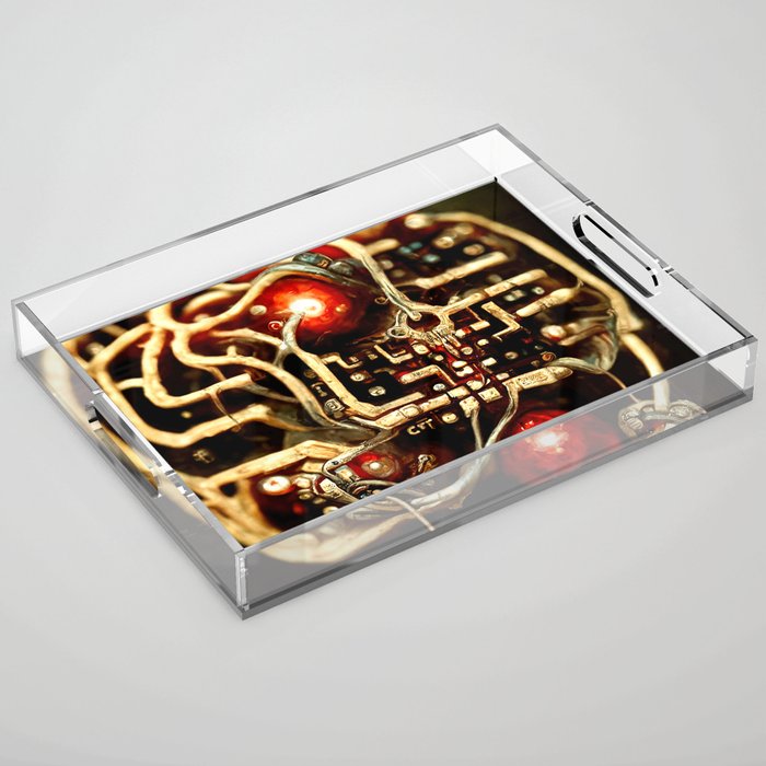 Positronic Brain Acrylic Tray