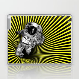 Astronaut in a black hole - Vertigo Laptop Skin