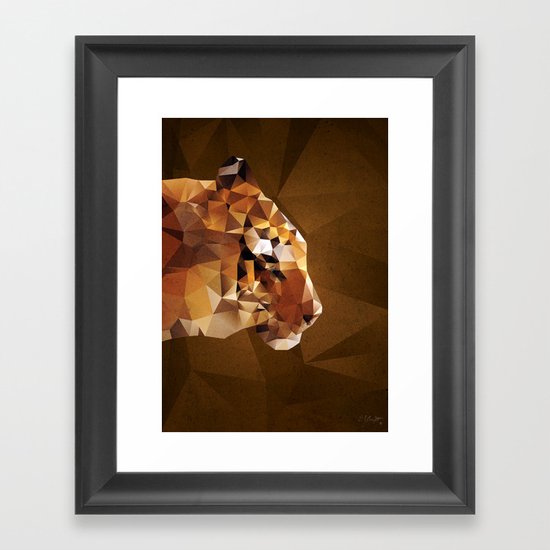 The Tiger Framed Art Print