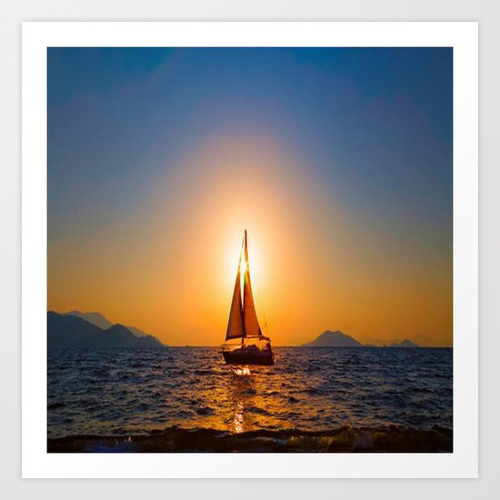 SUN Art Print