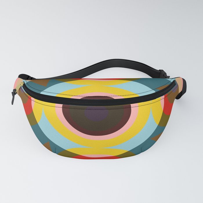 Rhenus - Colorful Decorative Abstract Art Pattern Fanny Pack