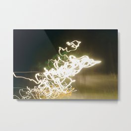 Event 2 Metal Print | Long Exposure, Eerie, Photo, Night, Color 
