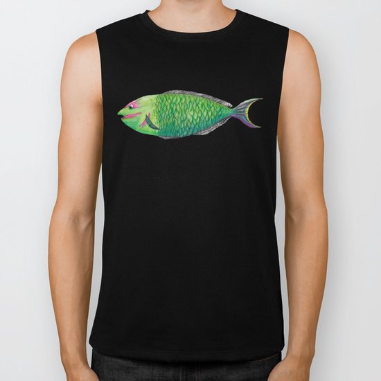 One Fish Biker Tank