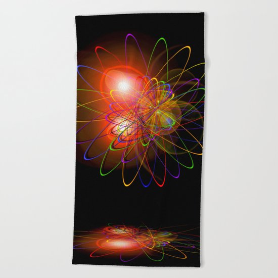 Magical Light and Energy 3 Beach Towel