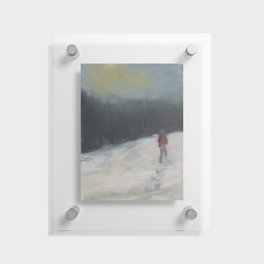 Winter Journey Floating Acrylic Print