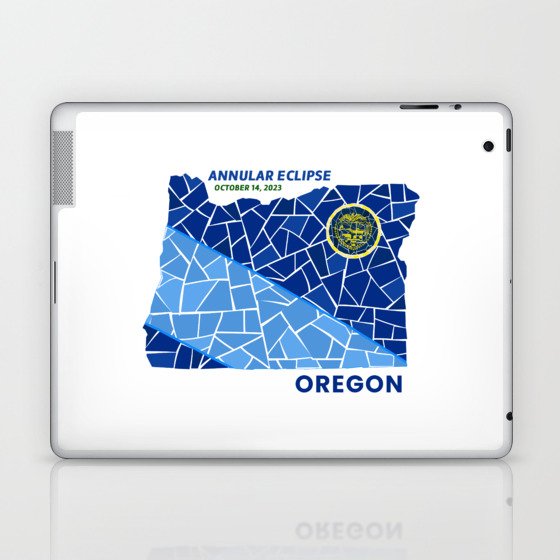 Oregon Annular Eclipse 2023 Laptop & iPad Skin