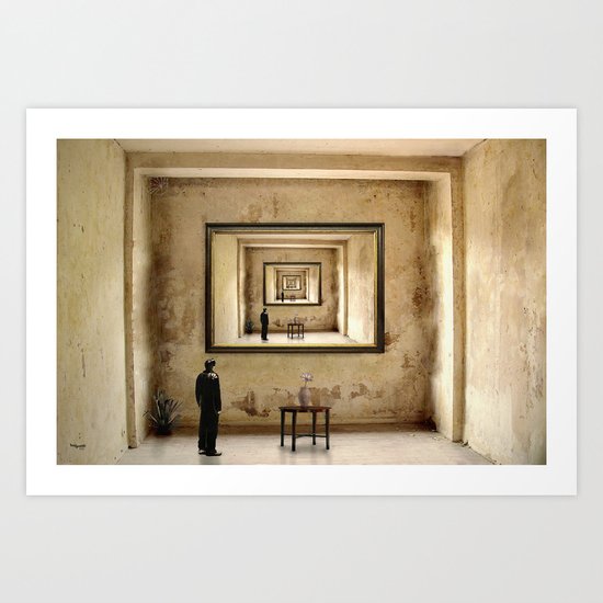 Der Blick zu mir ! Art Print