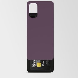 Grim Purple Android Card Case