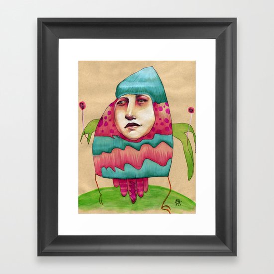 Lolly Framed Art Print