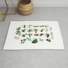 Hoya Alphabet  Rug