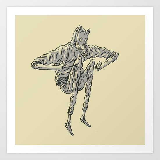 Wolf Tribe Art Print
