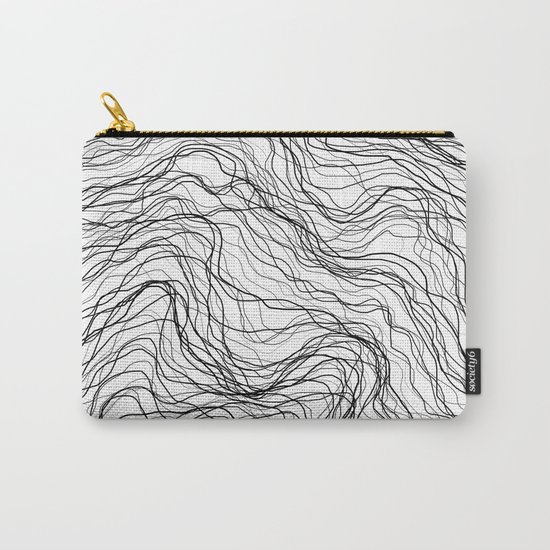 Black veins Carry-All Pouch